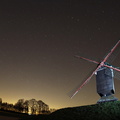 "Molen van 't veld" by night